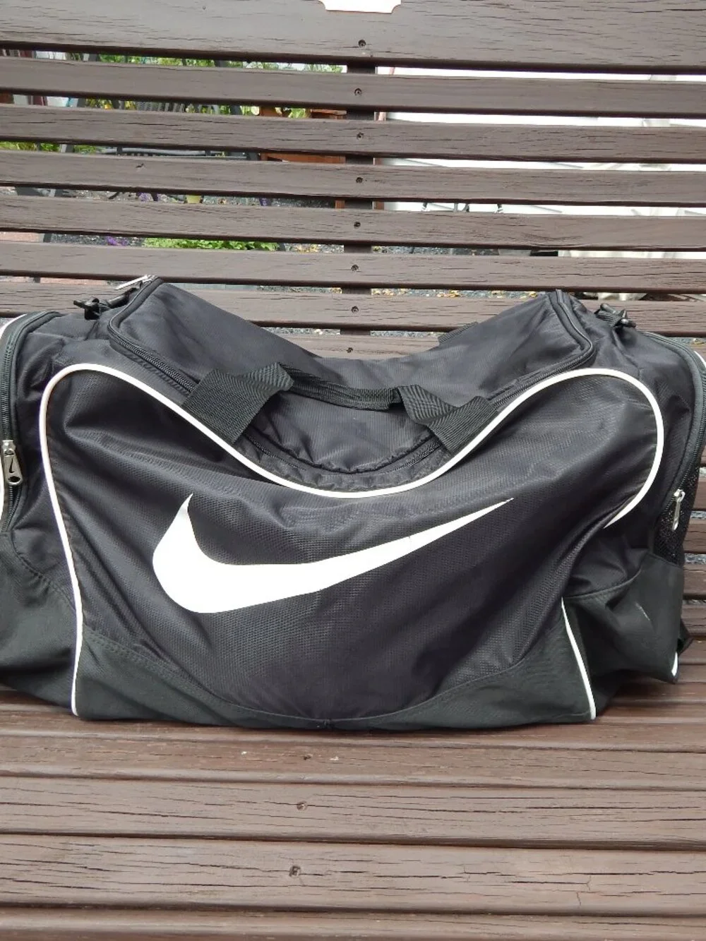 Nike LARGE Duffle Bag Color BLACK 28” Length